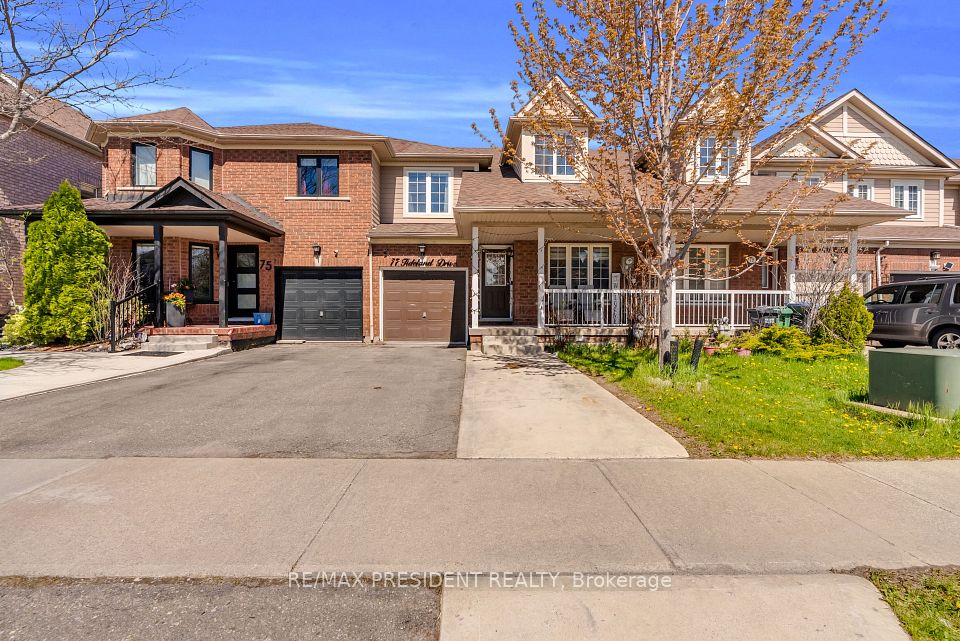 Att/Row/Townhouse at 77 Tideland Drive, Brampton, ON L7A 2V8, Brampton