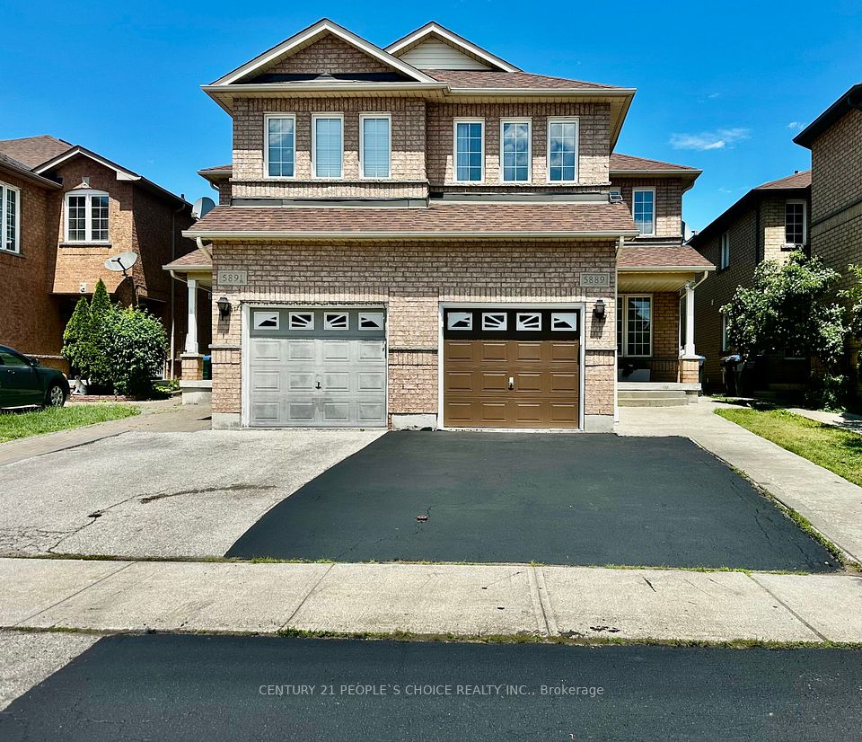 Semi-Detached  at 5889 Stonebriar Crescent, Mississauga, ON L5V 2T7, Mississauga