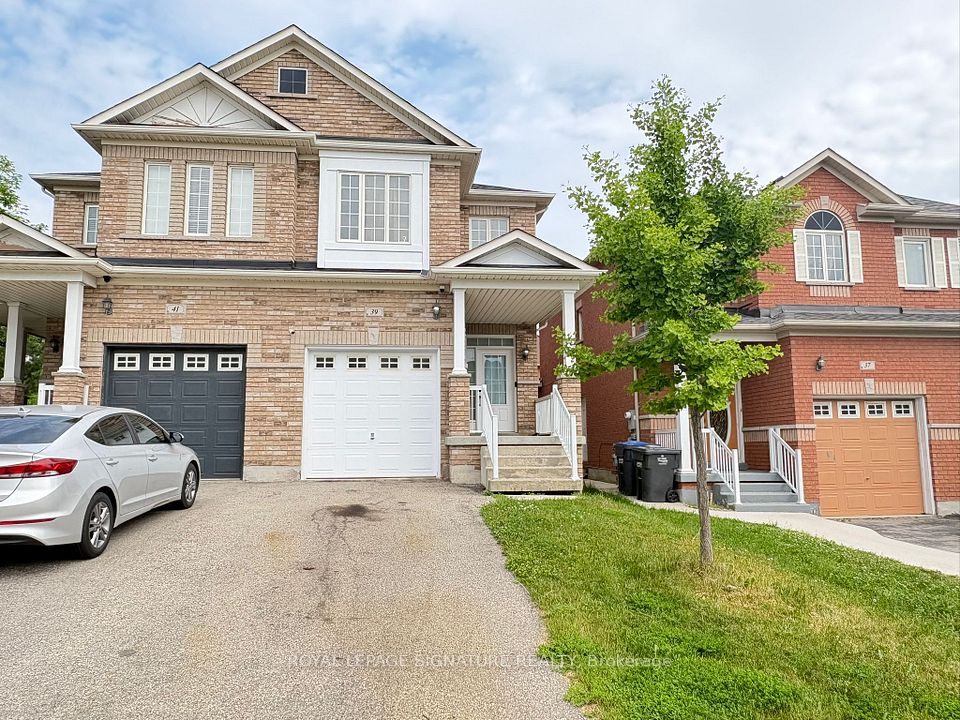 Semi-Detached  at 39 Palm Tree Road, Brampton, ON L6V 4N5, Brampton