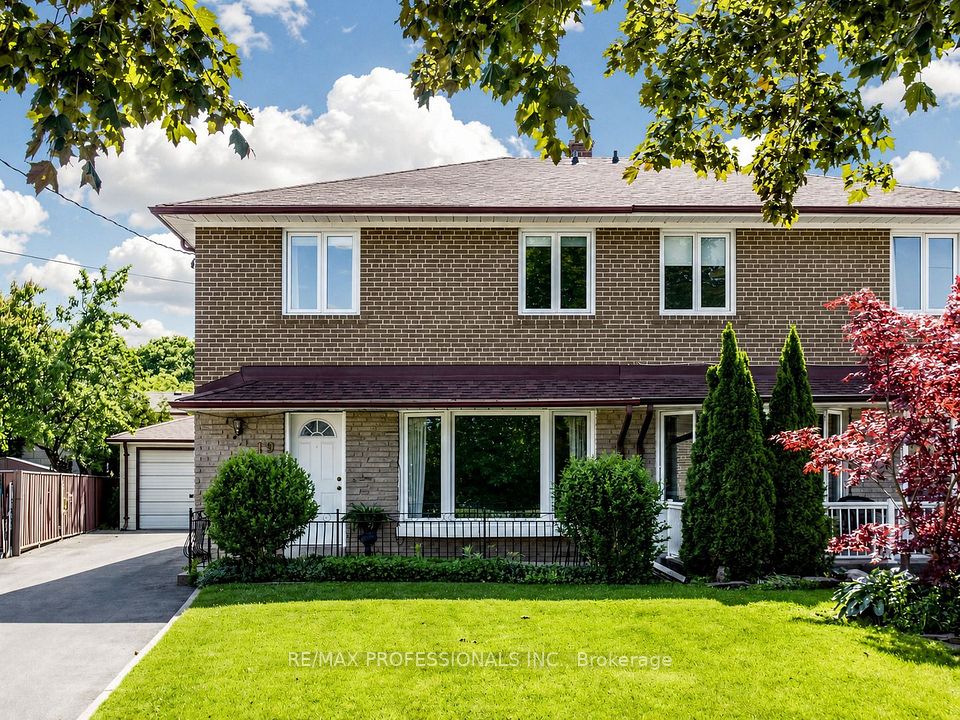Semi-Detached  at 19 Davelayne Road, Toronto W05, ON M9M 2A6, Toronto W05