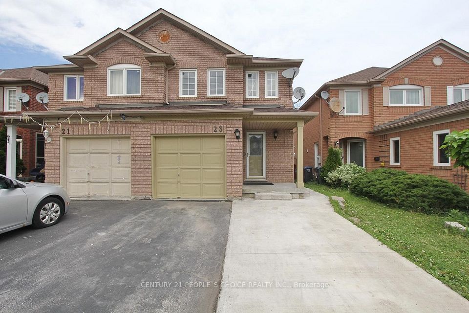 Semi-Detached  at 23 Dusty Star Drive, Brampton, ON L6R 1Y5, Brampton