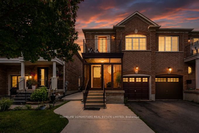 Semi-Detached  at 3953 Manatee Way, Mississauga, ON L5M 6P6, Mississauga