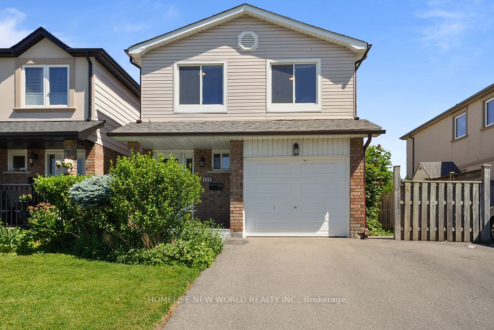 Semi-Detached  at 458 Appledore Crescent Upper, Mississauga, ON L5B 2L6, Mississauga