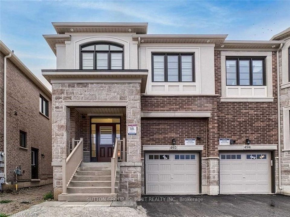 Semi-Detached at 492 Bergamot Avenue, Milton, ON L9T 1T8, Milton