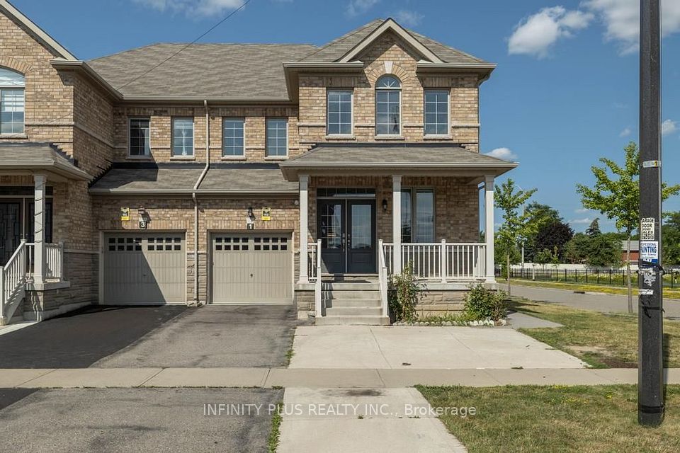 Semi-Detached at 1 Ebury Drive, Brampton, ON L6X 0Z3, Brampton