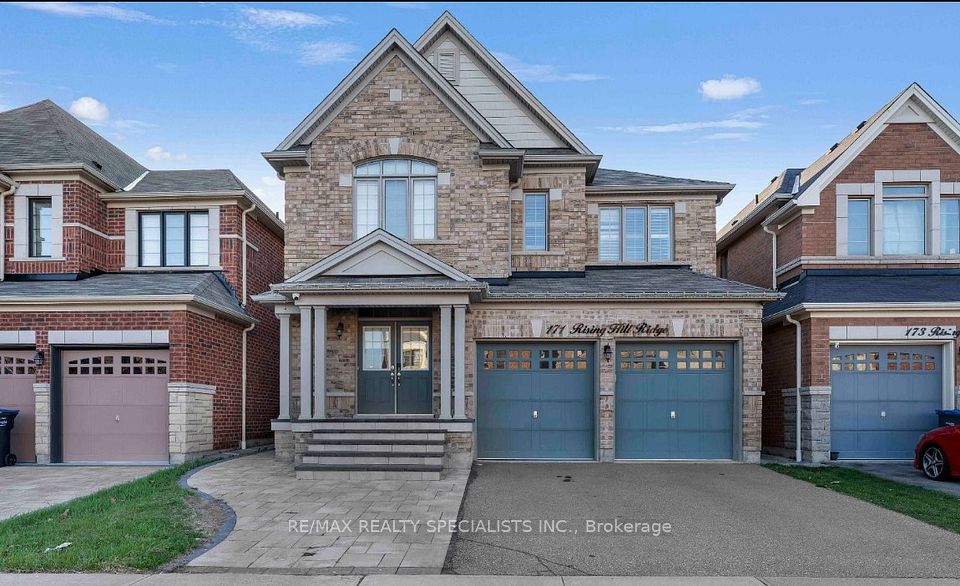 171 Rising Hill Ridge, Brampton, ON L6Y 6B2 at 171 Rising Hill Ridge, Brampton, ON L6Y 6B2, Brampton, ON, L6Y 6B2