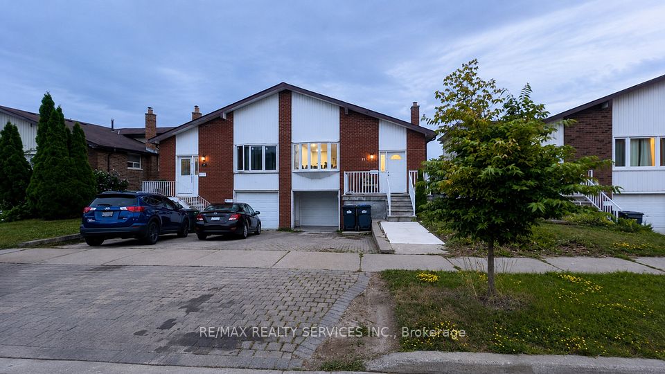 Semi-Detached at 71 Newlyn Crescent, Brampton, ON L6V 3A9, Brampton