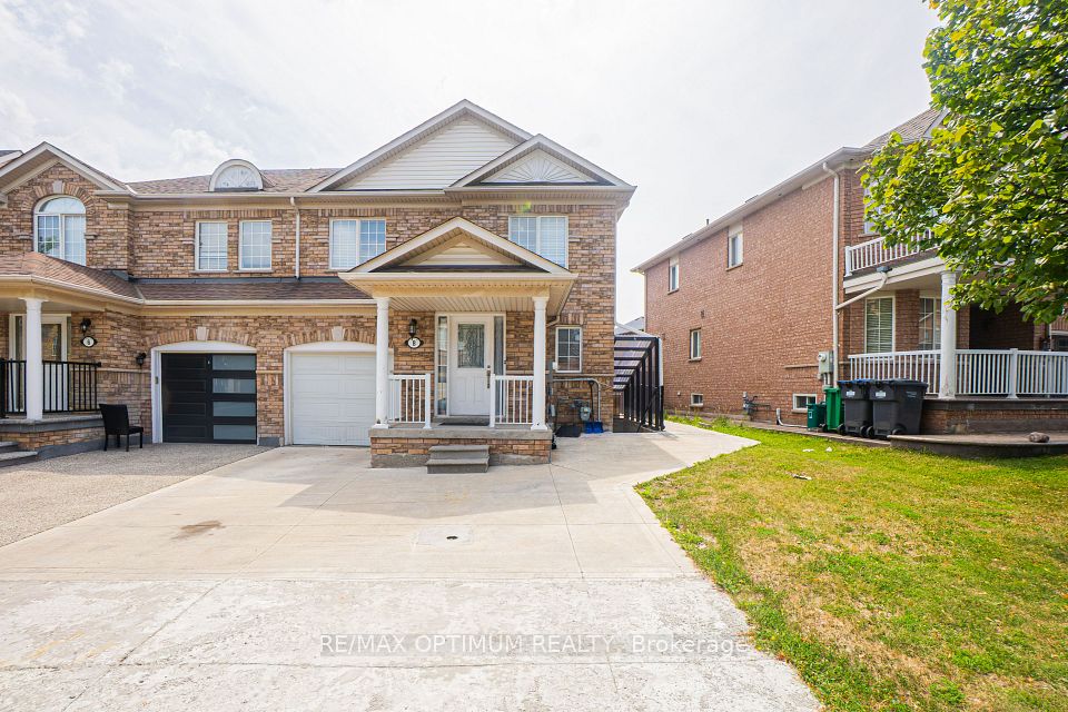 Semi-Detached at 8 Topiary Lane, Brampton, ON L7A 2K6, Brampton