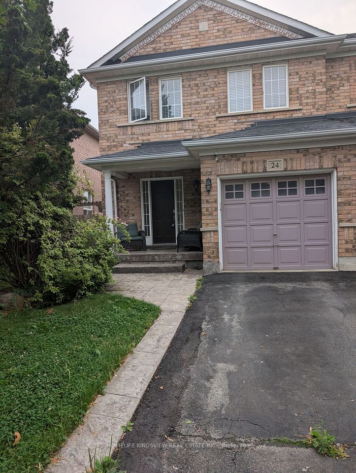 Semi-Detached at 24 Farthingale Crescent, Brampton, ON L7A 1R3, Brampton