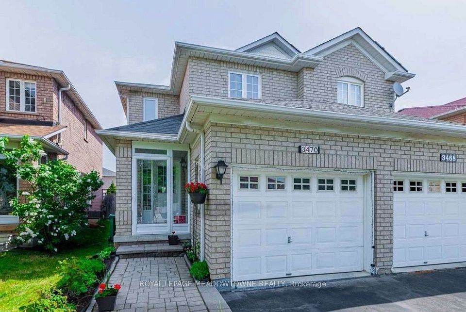Semi-Detached at 3470 Gandhi Way, Mississauga, ON L5B 4E6, Mississauga