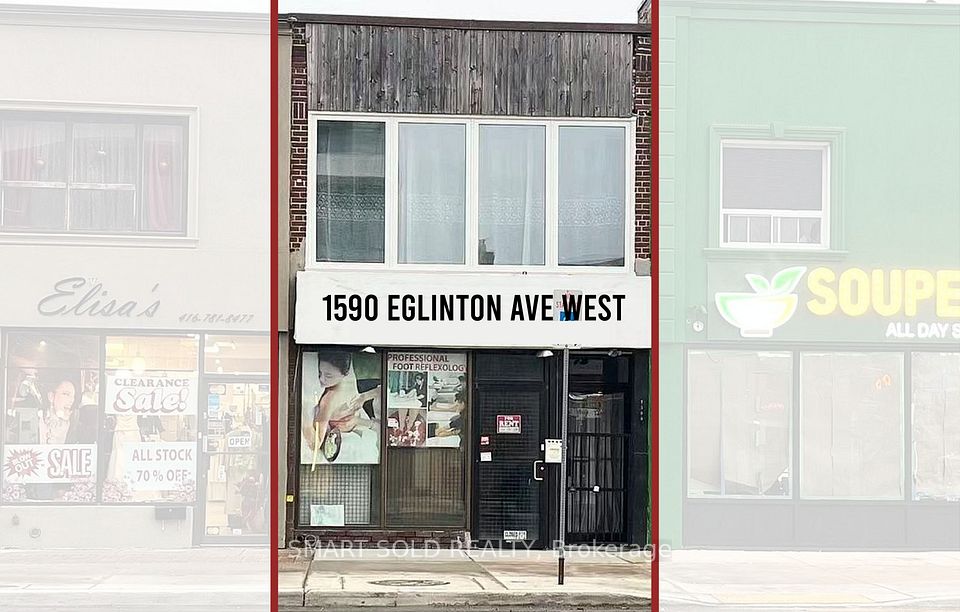 1590 Eglinton Avenue W Main Flr + Bsmt, Toronto, ON M6E 2G8