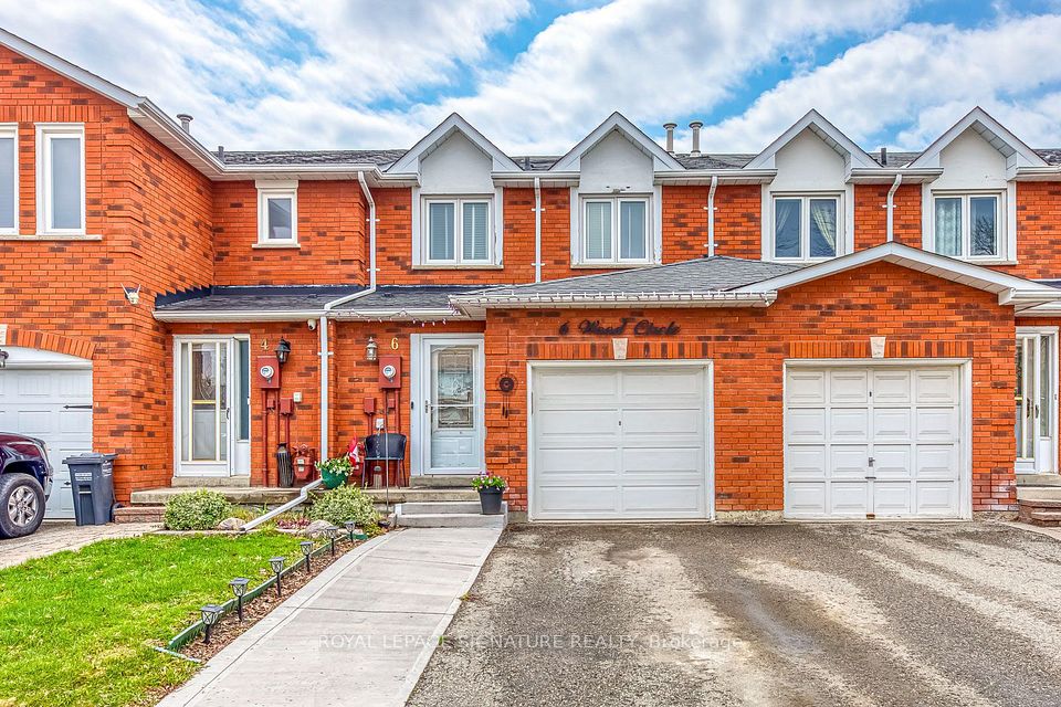 Att/Row/Townhouse at 6 Wood Circle, Caledon, ON L7E 1R4, Caledon