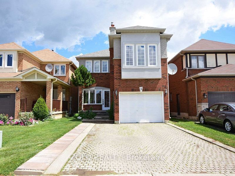 Detached at 3 Chipmunk Crescent, Brampton, ON L6R 1B8, Brampton