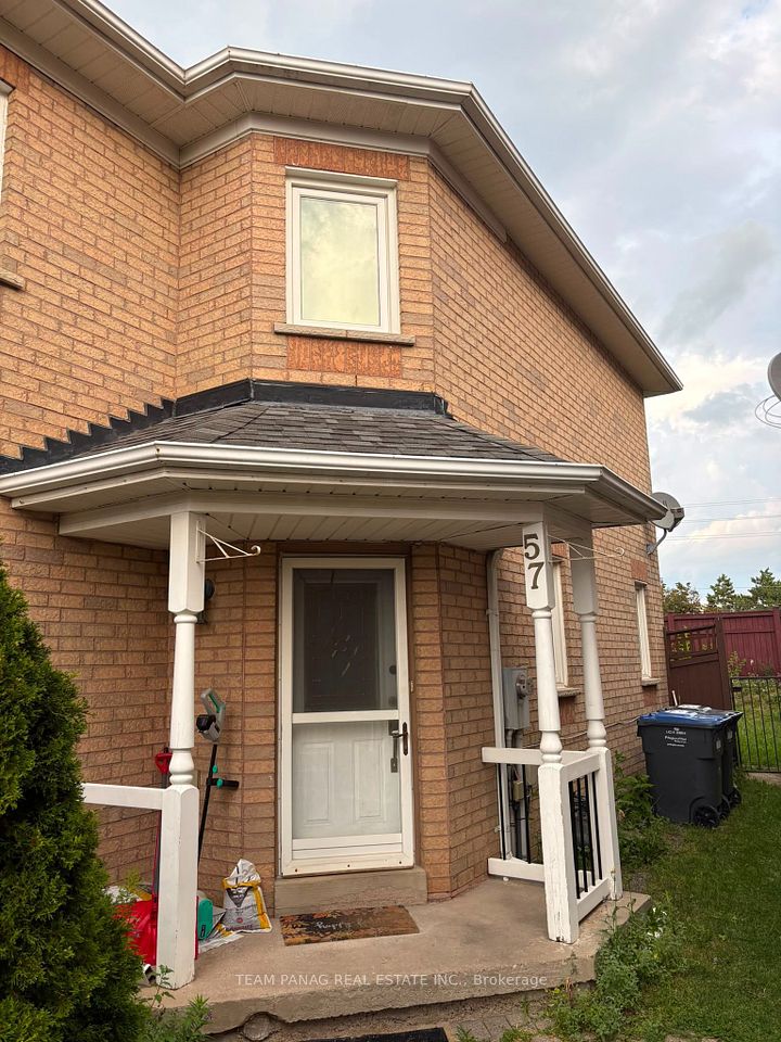 Att/Row/Townhouse at 57 Quail Feather Crescent, Brampton, ON L6R 1S7, Brampton