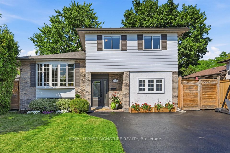 Detached at 1333 Woodvale Place, Burlington, ON L7M 1R2, Burlington
