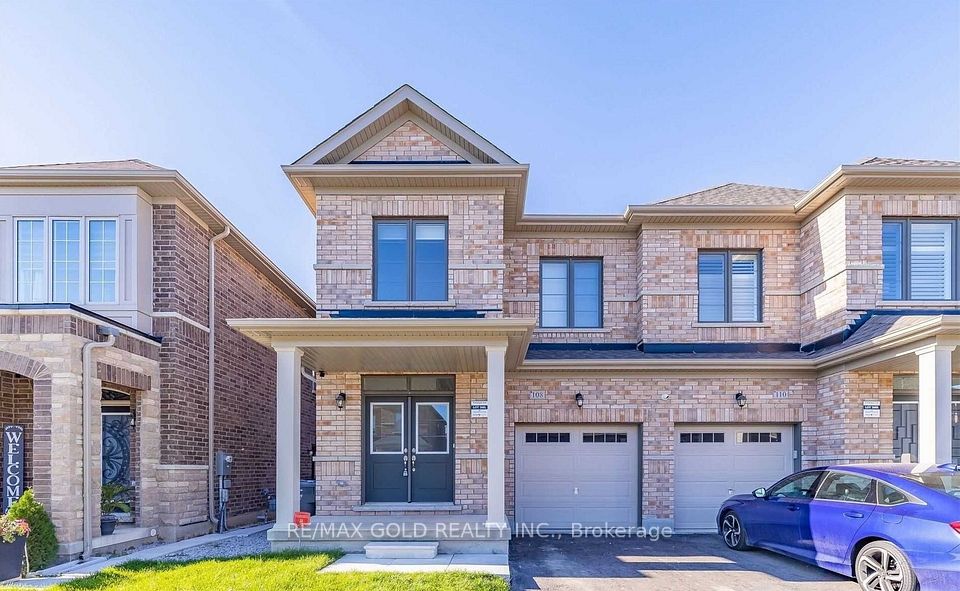Semi-Detached at 108 Emerald Coast Trail, Brampton, ON L7A 5A7, Brampton