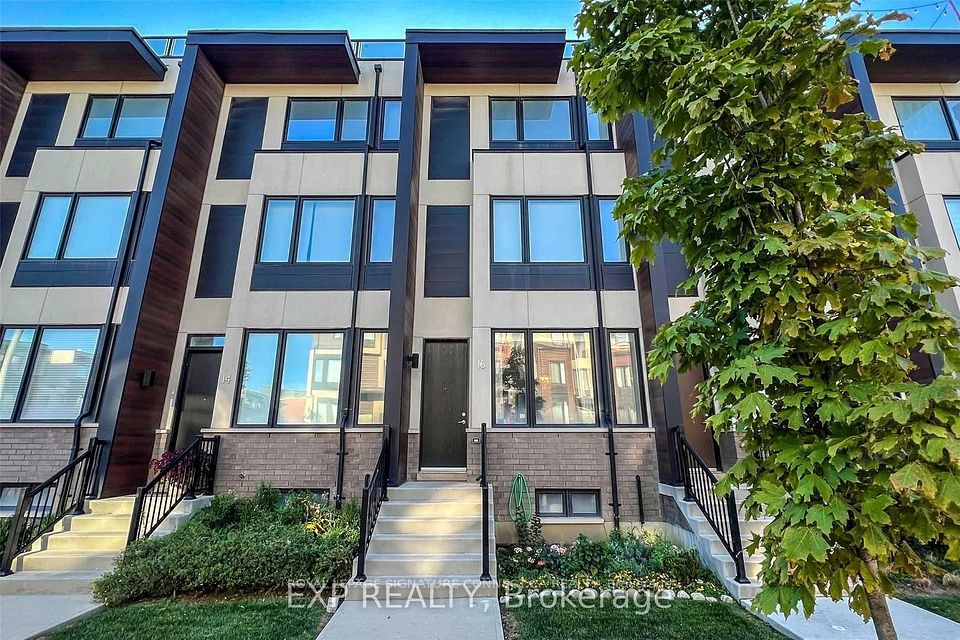 Att/Row/Townhouse at 16 Caroline Carpenter Grove, Toronto, ON M3K 0B1, Toronto W05
