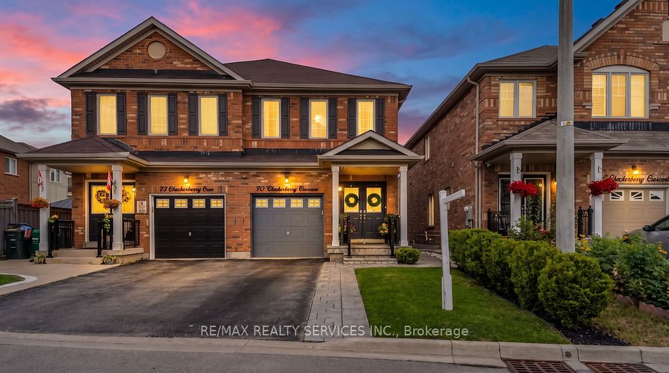70 Checkerberry Crescent, Brampton, ON L6R 3P8 at 70 Checkerberry Crescent, Brampton, ON L6R 3P8, Brampton, ON, L6R 3P8