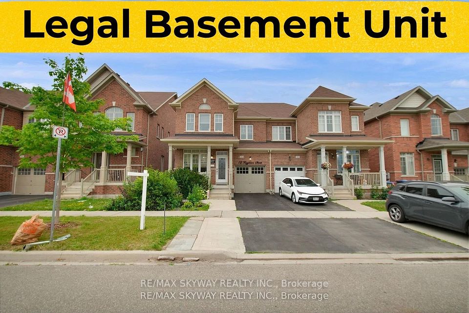 12 Fitzgibson Street, Brampton, ON L6Y 5Y5 at 12 Fitzgibson Street, Brampton, ON L6Y 5Y5, Brampton, ON, L6Y 5Y5