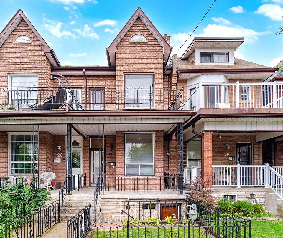 28 SYMINGTON Avenue, Toronto, ON M6P 3W1 at 28 SYMINGTON Avenue, Toronto, ON M6P 3W1, Toronto W02, ON, M6P 3W1