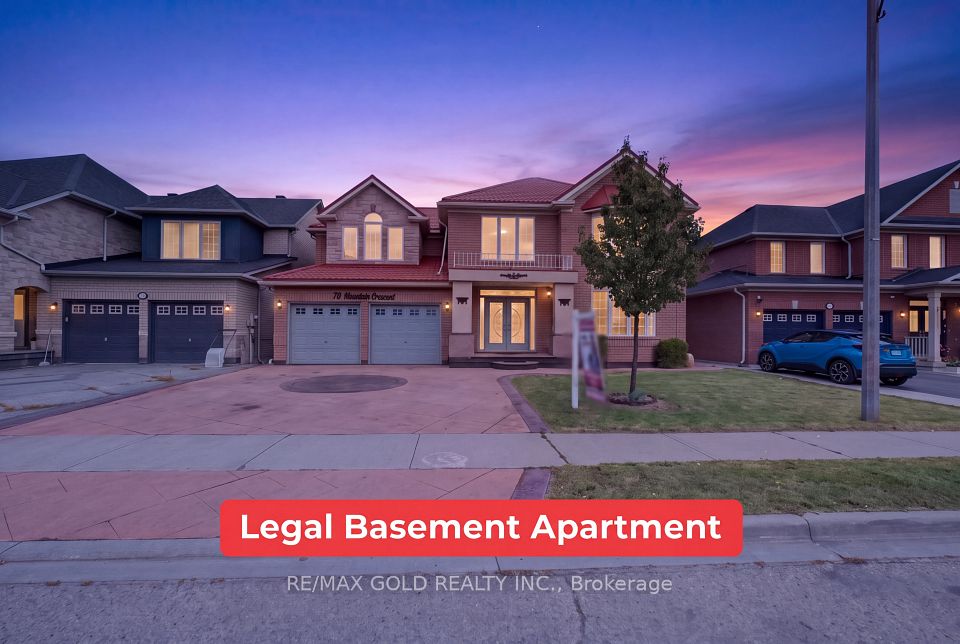 70 Maldives Crescent, Brampton, ON L6P 1L1 at 70 Maldives Crescent, Brampton, ON L6P 1L1, Brampton, ON, L6P 1L1