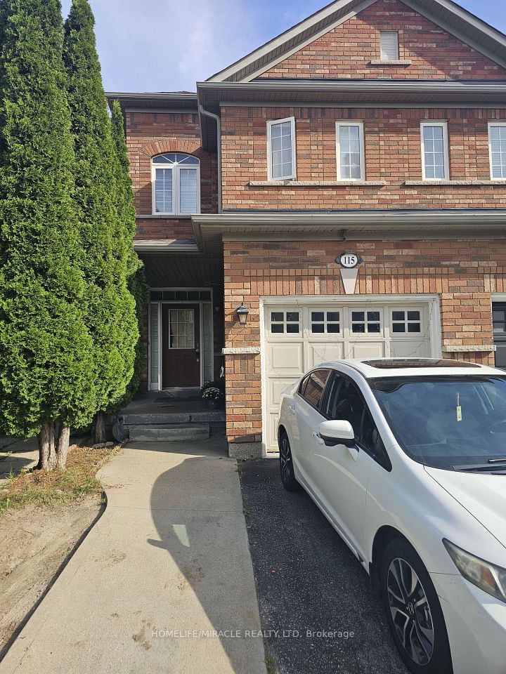 Semi-Detached at 115 Nathaniel Crescent, Brampton, ON L6Y 5M3, Brampton
