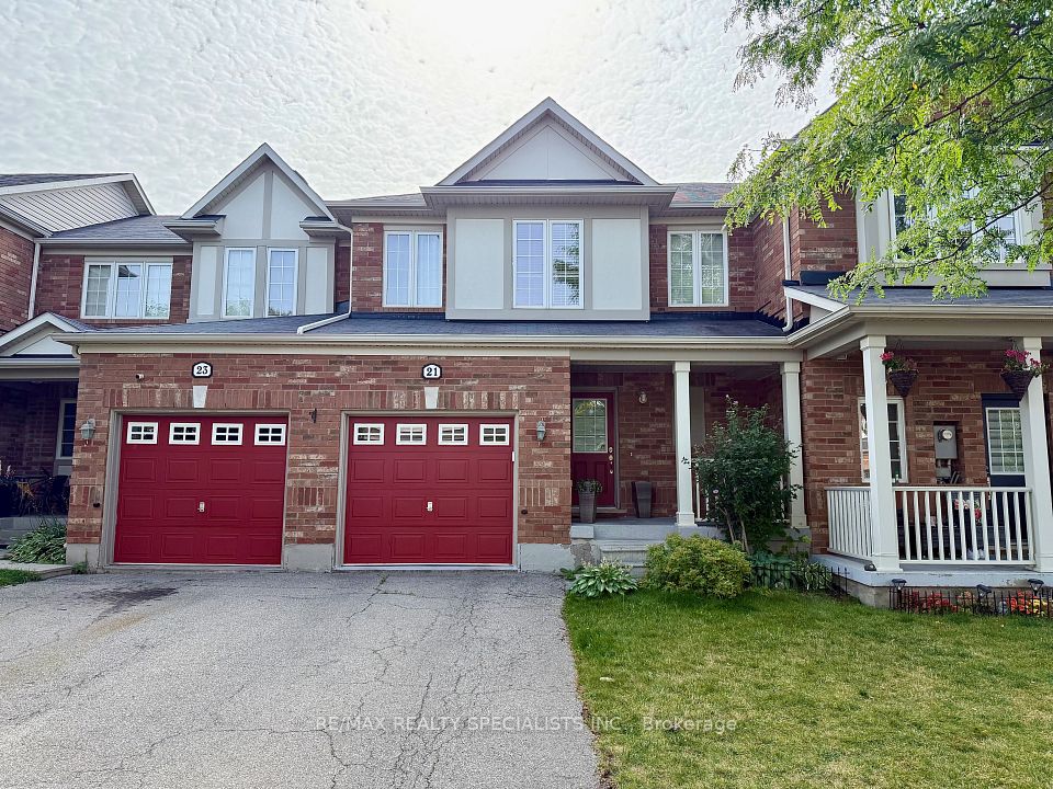 Att/Row/Townhouse at 21 Mccandless Court, Milton, ON L9T 2C4, Milton