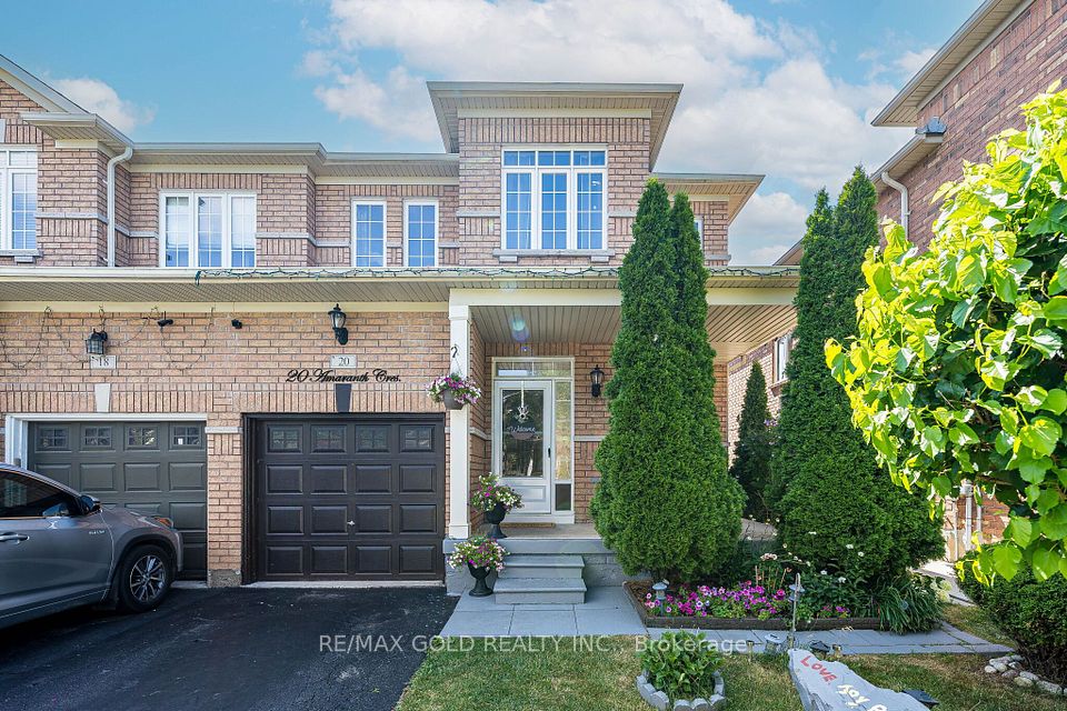 Semi-Detached  at 20 Amaranth Crescent, Brampton, ON L7A 0L7, Brampton