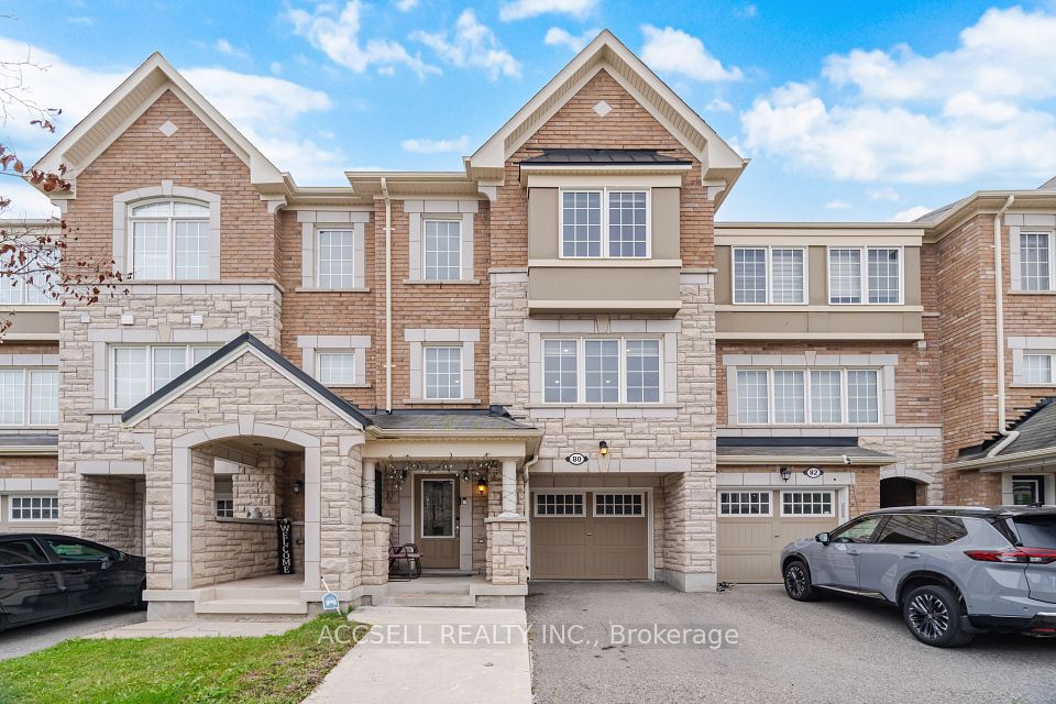 Att/Row/Townhouse at 80 Bannister Crescent, Brampton, ON L7A 4H2, Brampton