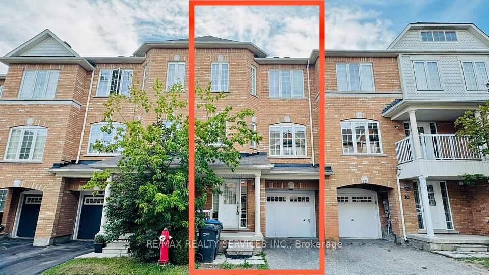 Att/Row/Townhouse at 12 Urbana Road, Brampton, ON L6Y 0R6