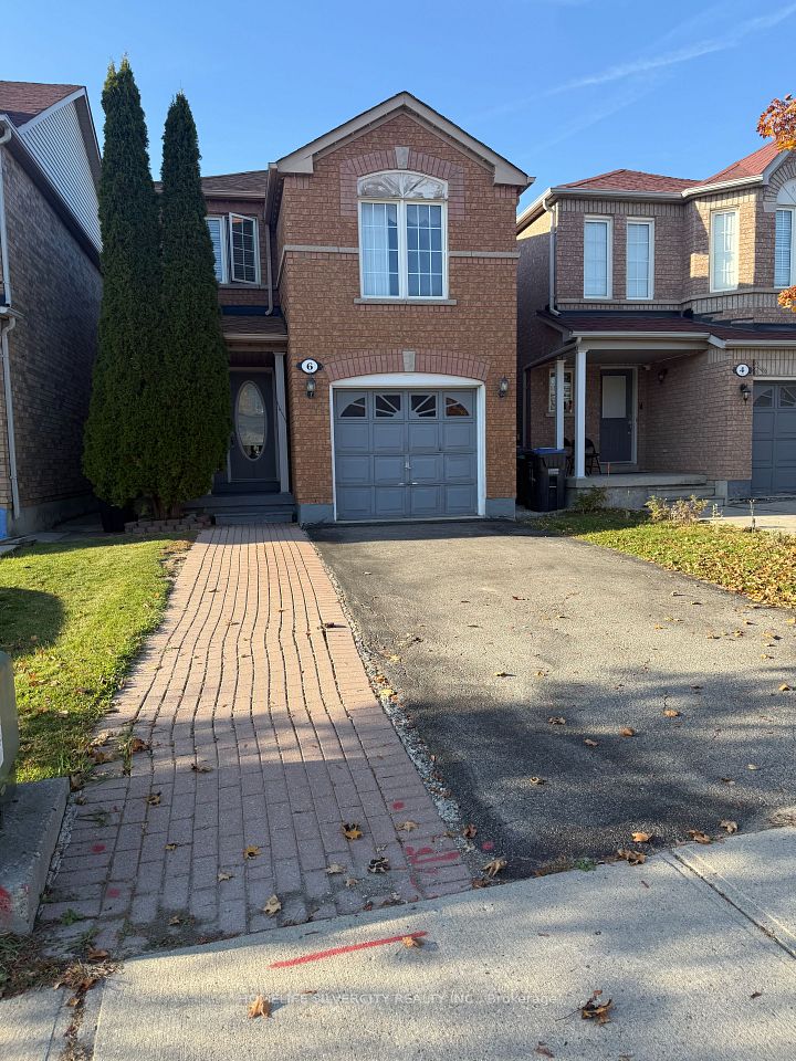 Detached at 6 Eastview Gate, Brampton, ON L6P 1M6