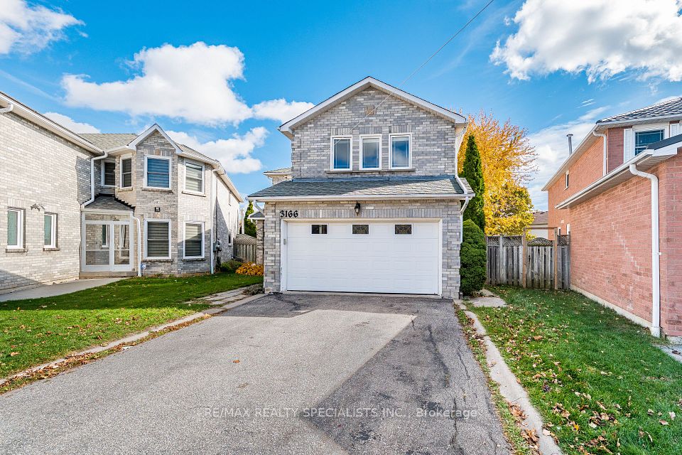 3166 SHADETREE Drive MAIN & 2ND, Mississauga, ON L5N 6P3 3