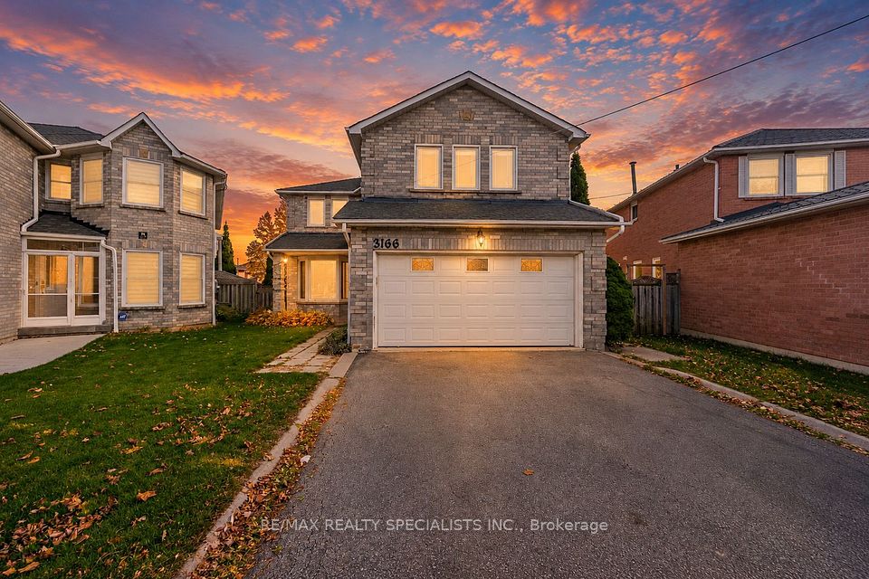 Detached at 3166 SHADETREE Drive MAIN & 2ND, Mississauga, ON L5N 6P3