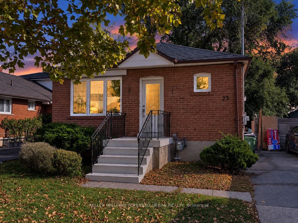 Detached at 23 Loma Road, Toronto, ON M8Z 3Z6