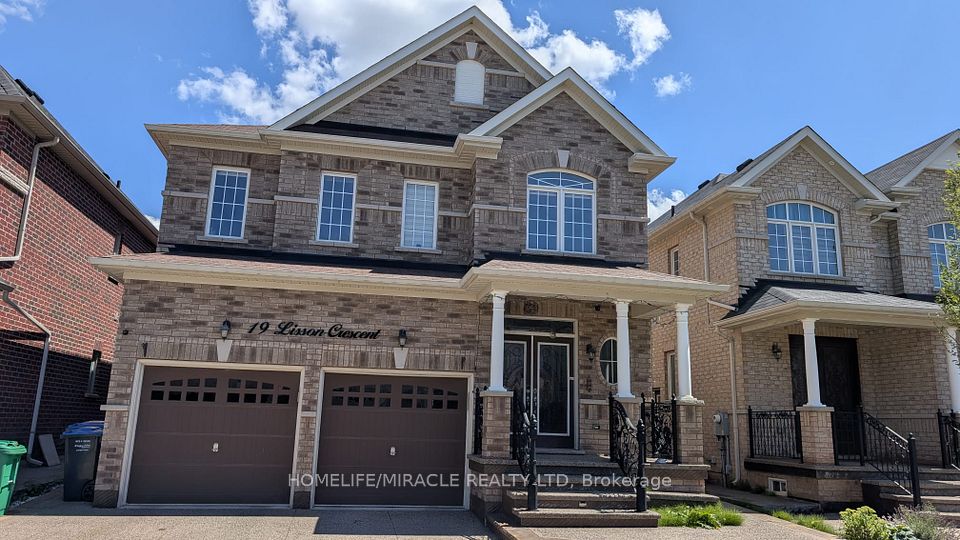Detached at Lower Level - 19 Lisson Crescent, Brampton, ON L6X 5H9
