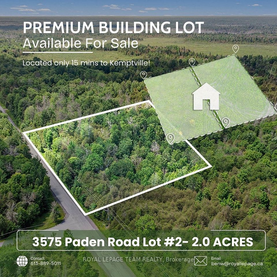 L2-3575 Paden Road, Manotick - Kars - Rideau Twp and Area, ON K0A 2T0 at L2-3575 Paden Road, Manotick - Kars - Rideau Twp and Area, ON K0A 2T0, Manotick - Kars - Rideau Twp and Area, ON, K0A 2T0