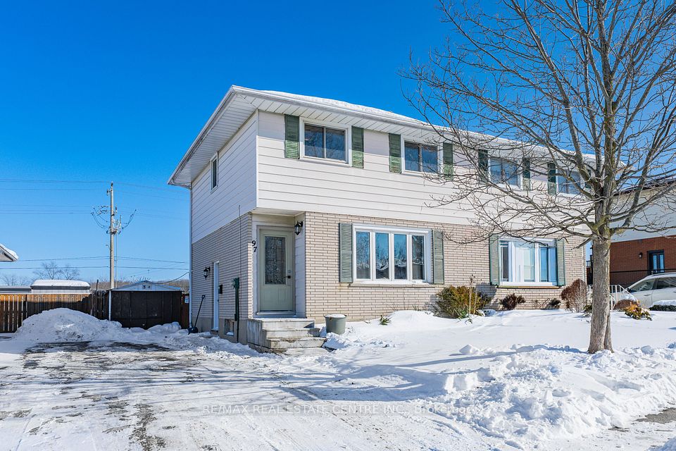 Semi-Detached  at 97 Moffat Drive, Cambridge, ON N1R 6C1, Cambridge