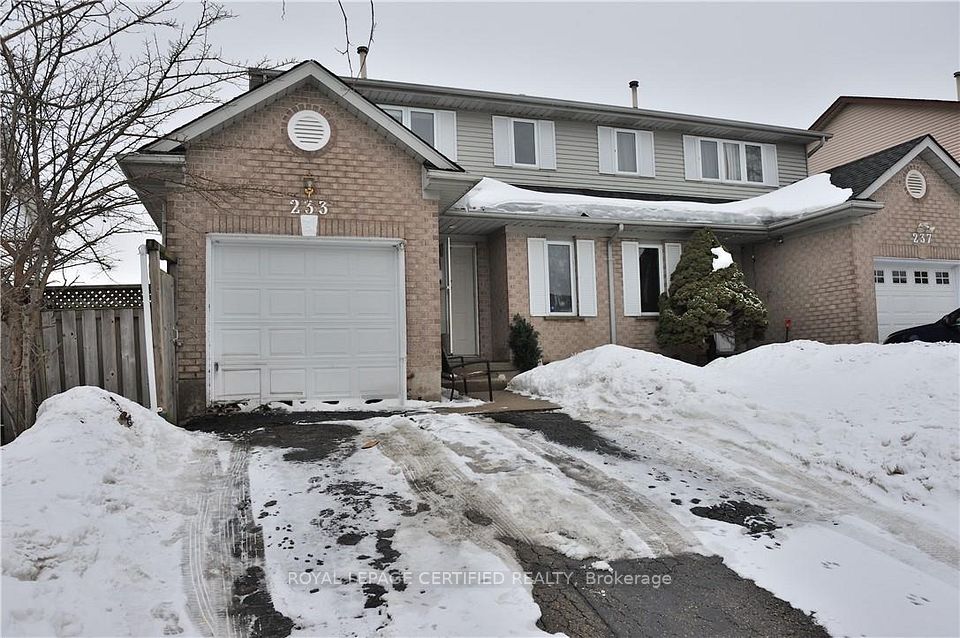 Semi-Detached  at 233 Benesfort Crescent, Waterloo, ON N2N 3B5, Waterloo