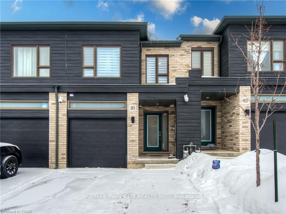 Att/Row/Townhouse at 91 Pony Way, Kitchener, ON N0B 2E0, Kitchener
