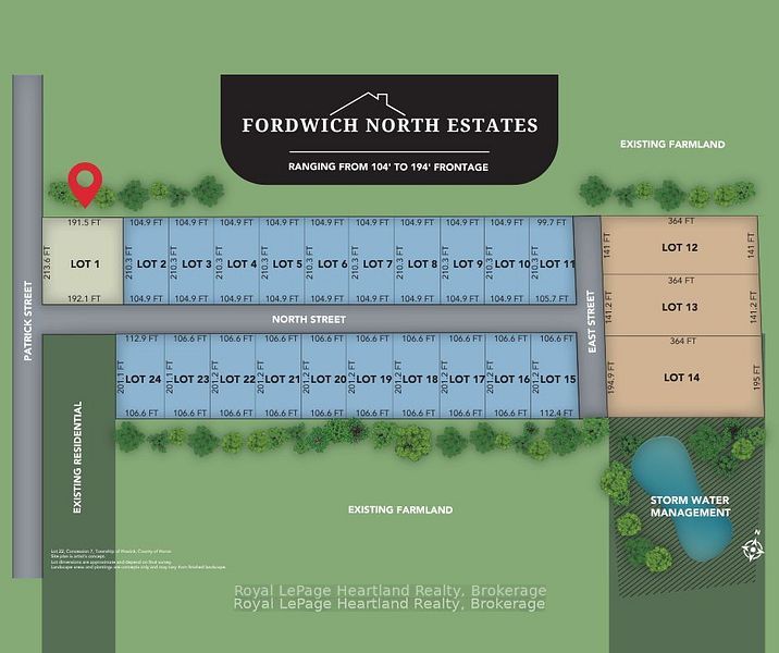 LOT 1 North Street, Howick, ON N0G 1V0 at LOT 1 North Street, Howick, ON N0G 1V0, Howick, ON, N0G 1V0