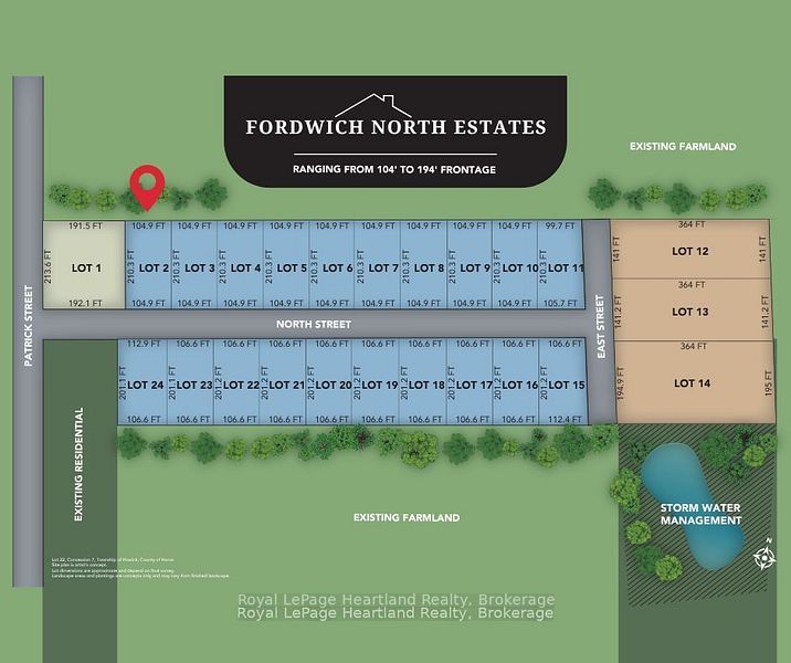 LOT 2 North Street, Howick, ON N0G 1V0 at LOT 2 North Street, Howick, ON N0G 1V0, Howick, ON, N0G 1V0