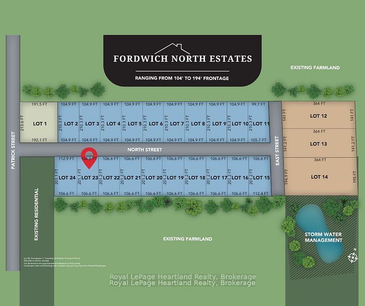 LOT 23 North Street, Howick, ON N0G 1V0 at LOT 23 North Street, Howick, ON N0G 1V0, Howick, ON, N0G 1V0