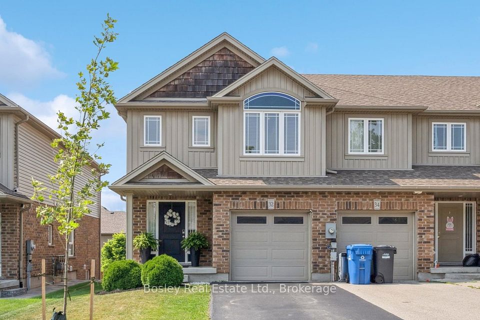 Att/Row/Townhouse at 32 Jeffrey Drive, Guelph, ON N1E 0M4, Guelph