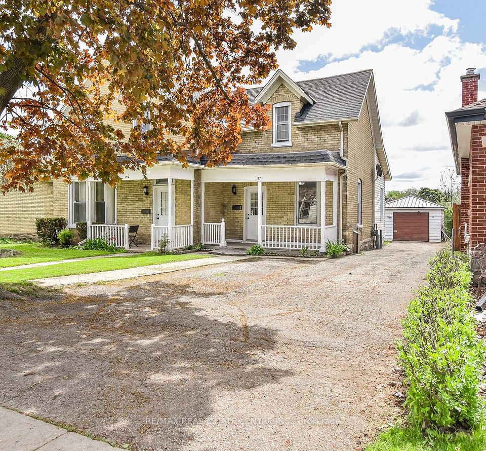 Semi-Detached at 159 Wellington Street, Cambridge, ON N1R 3Y8, Cambridge