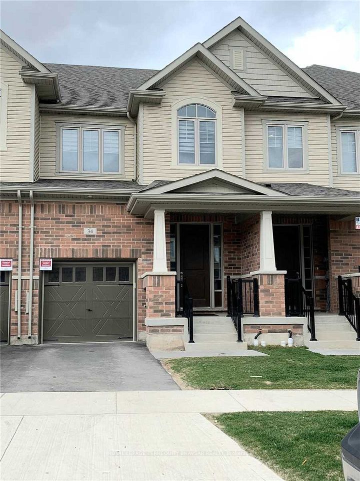 Att/Row/Townhouse at 34 Stonehill Avenue, Kitchener, ON N2R 0N8, Kitchener
