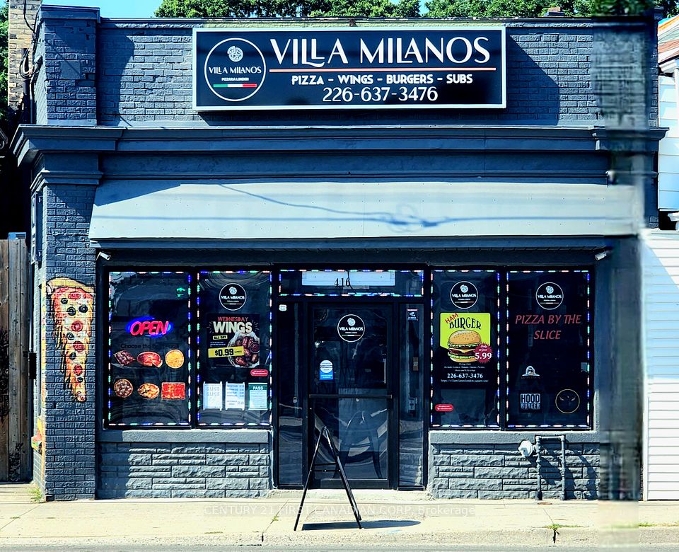 416 Hamilton Road TAKE-OUT, London East, ON N5Z 1R9