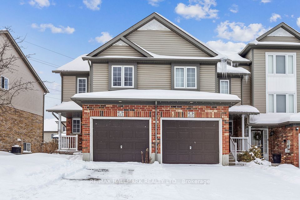 Att/Row/Townhouse at 213 Snowdrop Crescent, Kitchener, ON N2E 4C2, Kitchener