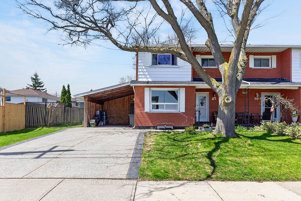 Semi-Detached  at 62 Palmer Road, Hamilton, ON L8T 3E8, Hamilton