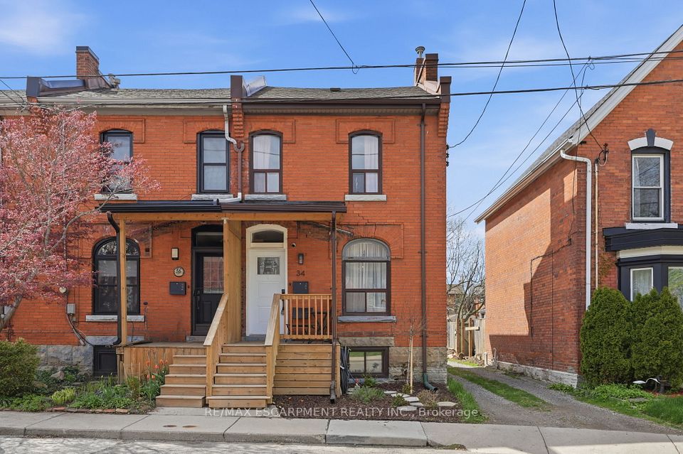 Semi-Detached  at 34 Baillie Street, Hamilton, ON L8N 2K5, Hamilton