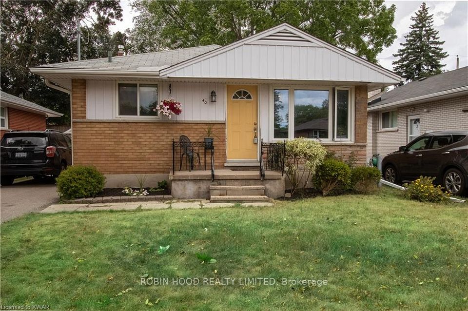 Detached at 40 Winslow Drive Unit 1, Kitchener, ON N2M 3E1, Kitchener